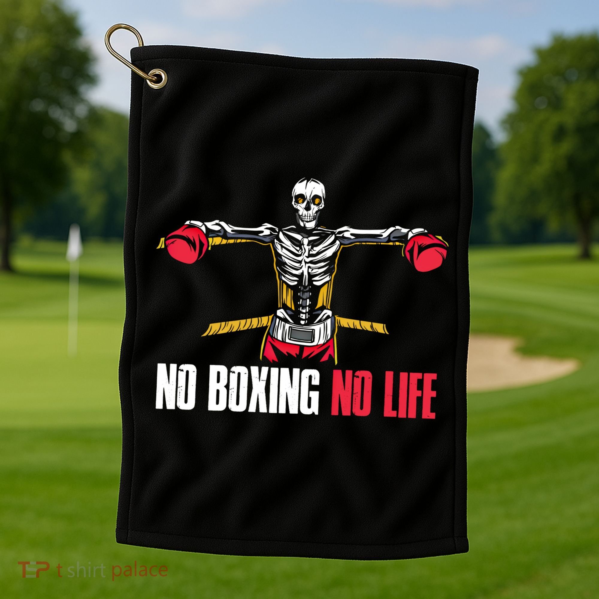 No Boxing No Life Meaningful Gift Golf Towel