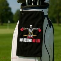 No Boxing No Life Meaningful Gift Golf Towel thumb 2