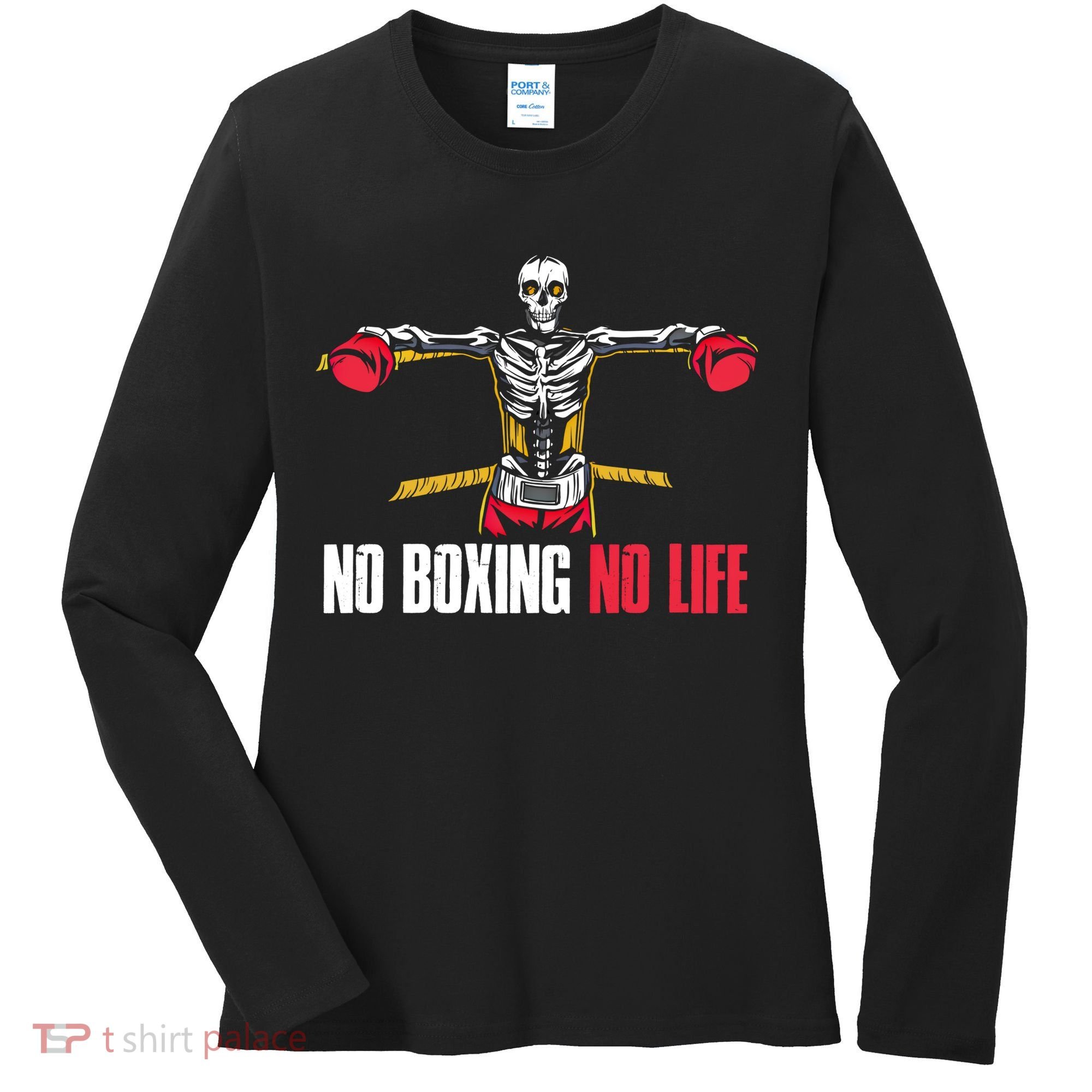 No Boxing No Life Meaningful Gift Women's Long Sleeve Shirt