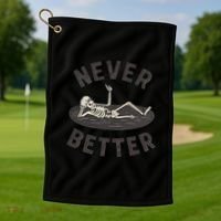 Never Better Golf Towel thumb 1