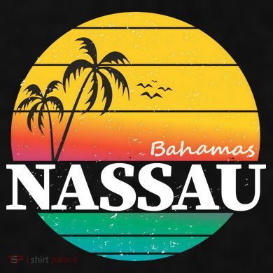 Nassau Bahamas Ladies PosiCharge Tri-Blend Wicking Tank