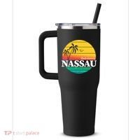 Nassau Bahamas 40oz Vacuum Insulated Stainless Steel Travel Tumbler thumb 2