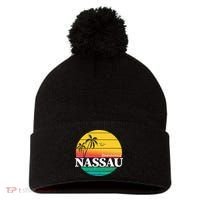 Nassau Bahamas Pom Pom 12in Knit Beanie thumb 0