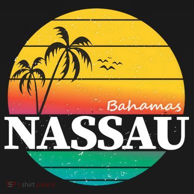 Nassau Bahamas Tie-Dye T-Shirt