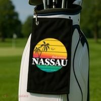 Nassau Bahamas Golf Towel thumb 2