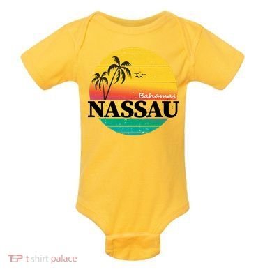 Nassau Bahamas Baby Bodysuit