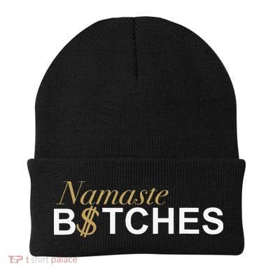 Namaste B$Tch Perfect For Yoga Empowered Selfex Pression Beanie