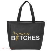 Namaste B$Tch Perfect For Yoga Empowered Selfex Pression Tote Bag thumb 0