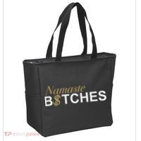 Namaste B$Tch Perfect For Yoga Empowered Selfex Pression Tote Bag thumb 2