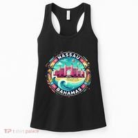 Nassau Bahamas Paradise Cruise Destination Island Women's Tank Top thumb 0