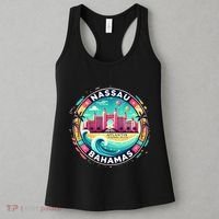 Nassau Bahamas Paradise Cruise Destination Island Women's Tank Top thumb 3