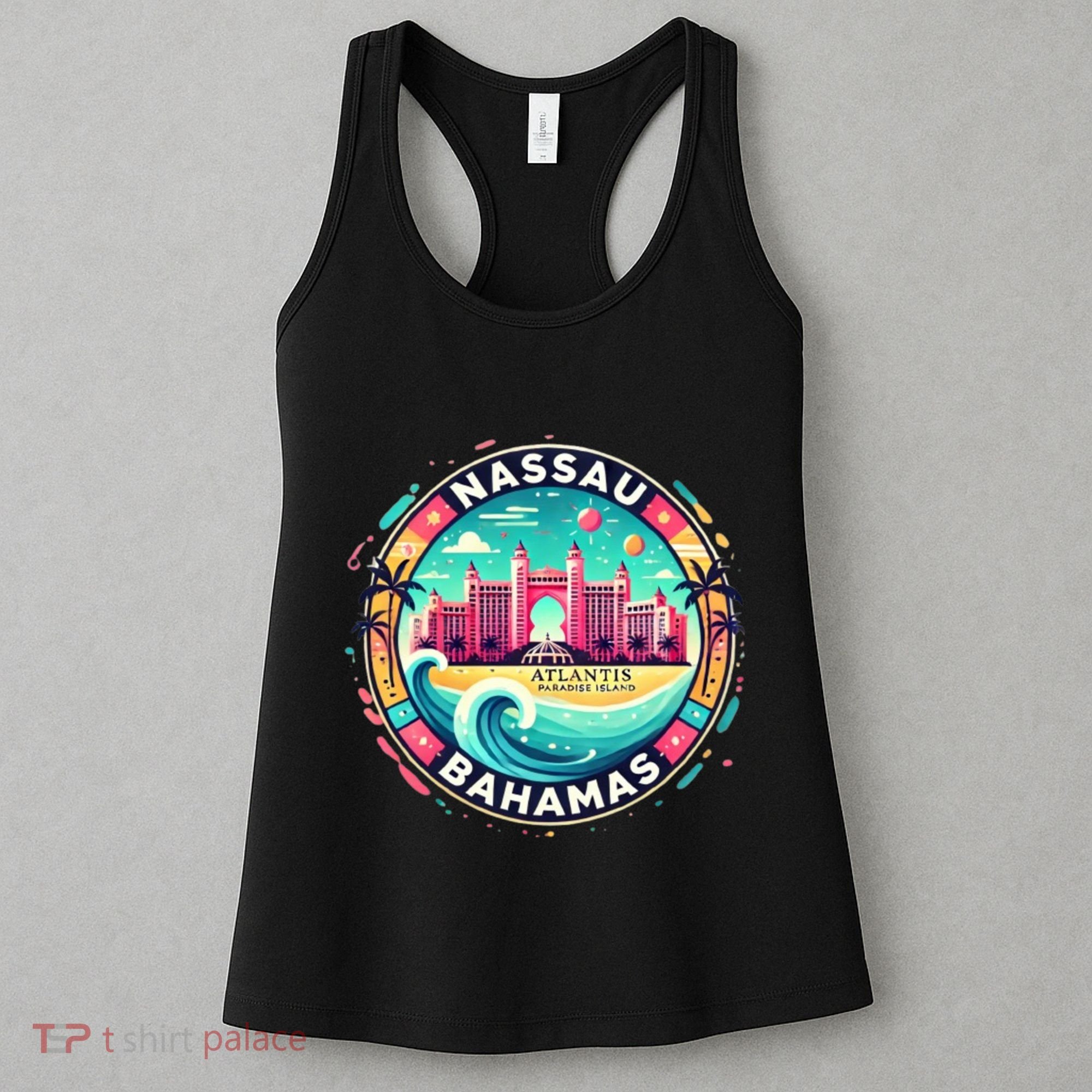 Nassau Bahamas Paradise Cruise Destination Island Women's Tank Top