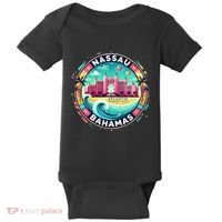 Nassau Bahamas Paradise Cruise Destination Island Baby Bodysuit thumb 0