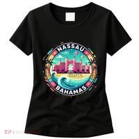 Nassau Bahamas Paradise Cruise Destination Island Women's T-Shirt thumb 0