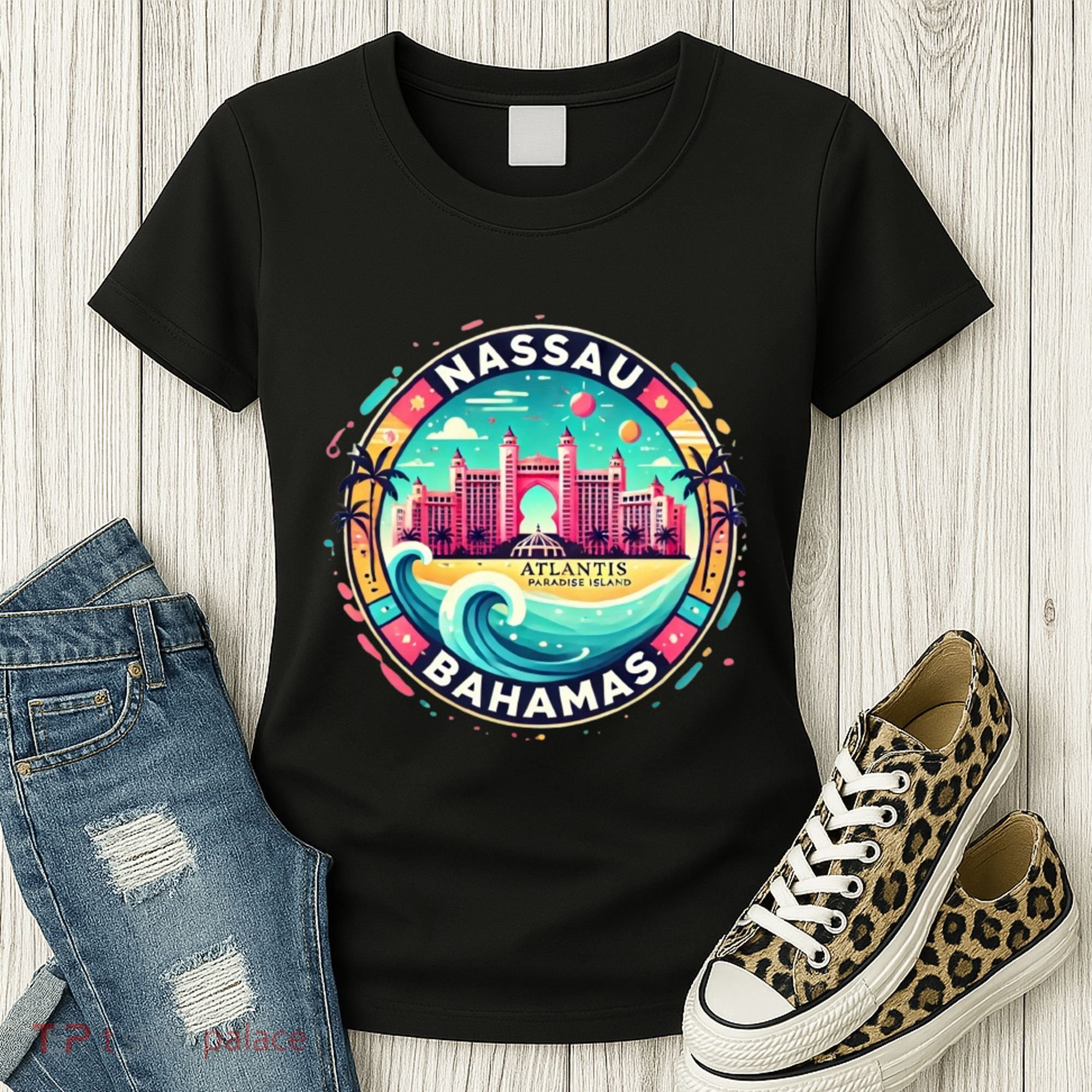 Nassau Bahamas Paradise Cruise Destination Island Women's T-Shirt