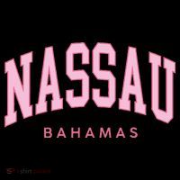 Nassau Bahamas Preppy Retro Throwback Souvenir Stripe Pom Pom Beanie thumb 2