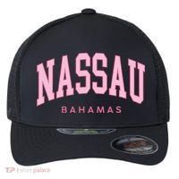 Nassau Bahamas Preppy Retro Throwback Souvenir Flexfit Unipanel Trucker Cap thumb 0
