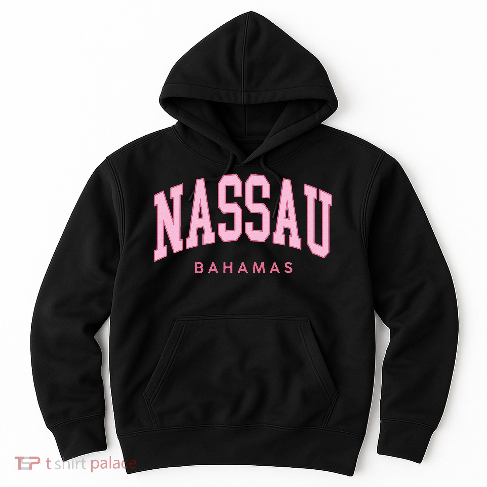 Nassau Bahamas Preppy Retro Throwback Souvenir Hoodie