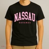 Nassau Bahamas Preppy Retro Throwback Souvenir T-Shirt thumb 3