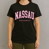 Nassau Bahamas Preppy Retro Throwback Souvenir T-Shirt thumb 4