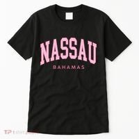Nassau Bahamas Preppy Retro Throwback Souvenir Tall T-Shirt thumb 0