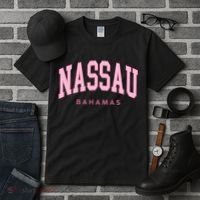 Nassau Bahamas Preppy Retro Throwback Souvenir Tall T-Shirt thumb 3