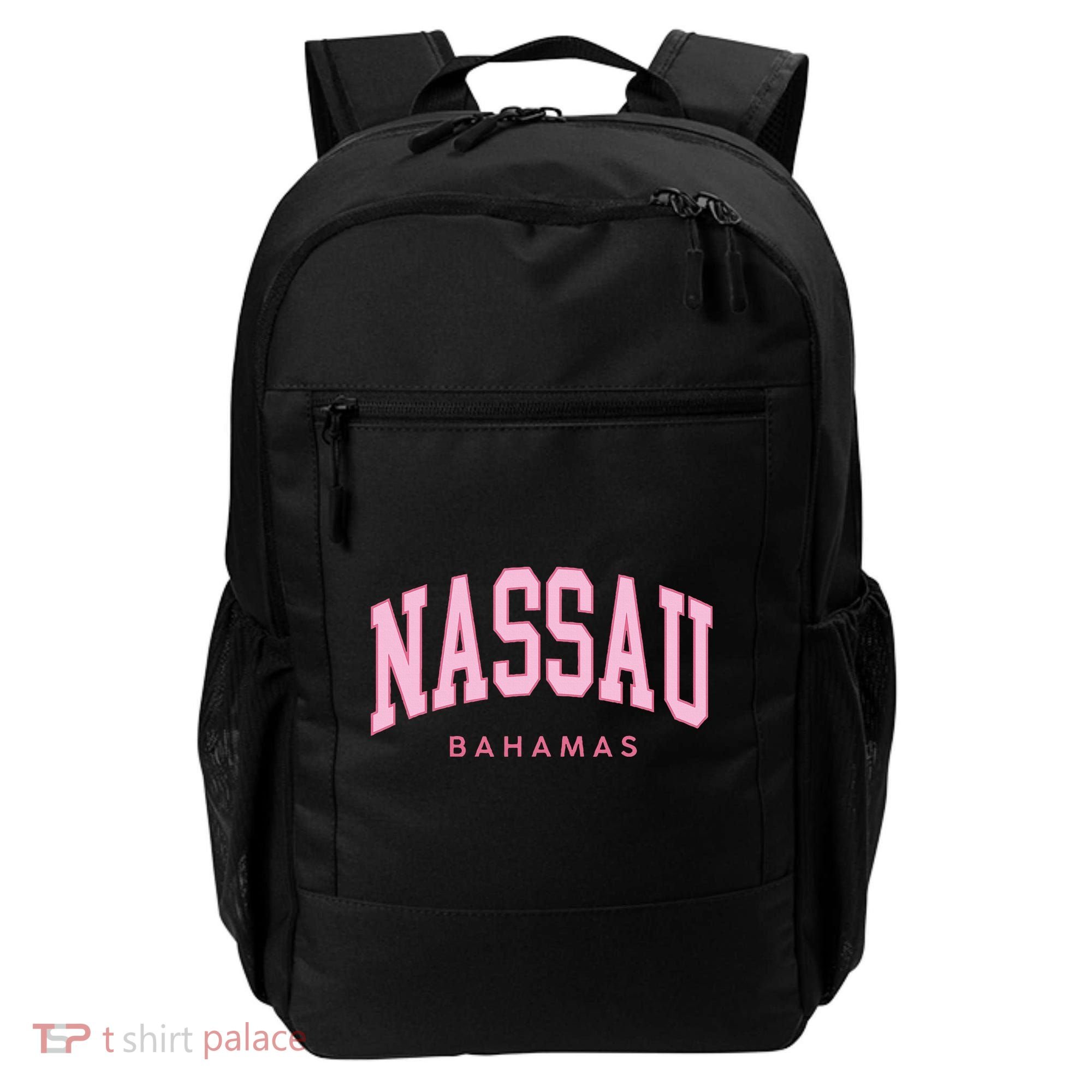 Nassau Bahamas Preppy Retro Throwback Souvenir Backpack