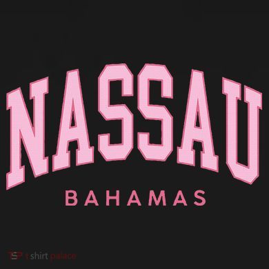Nassau Bahamas Preppy Retro Throwback Souvenir Button