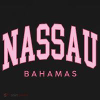 Nassau Bahamas Preppy Retro Throwback Souvenir Women's Hoodie thumb 2