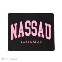 Nassau Bahamas Preppy Retro Throwback Souvenir Mousepad thumb 0