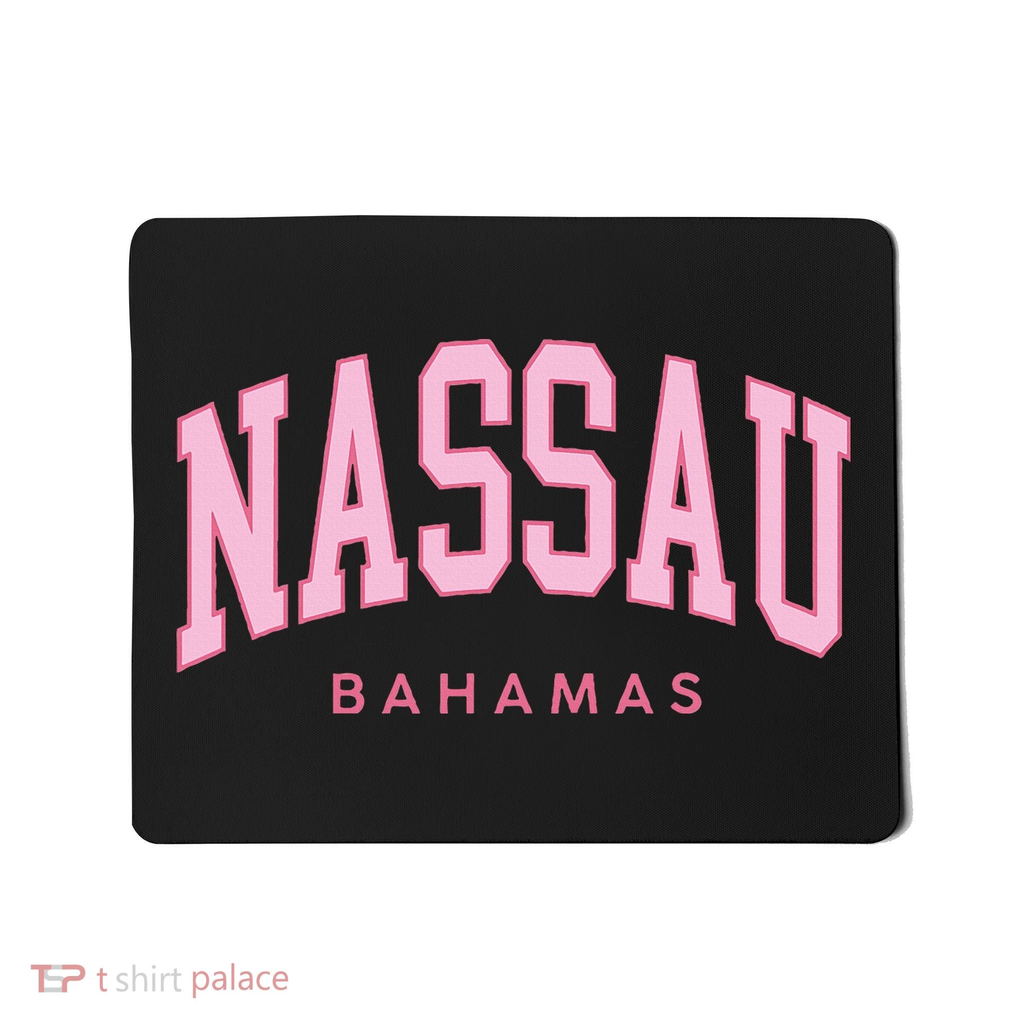 Nassau Bahamas Preppy Retro Throwback Souvenir Mousepad