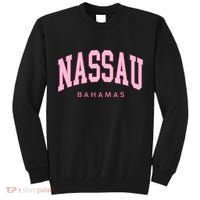 Nassau Bahamas Preppy Retro Throwback Souvenir Tall Sweatshirt thumb 0