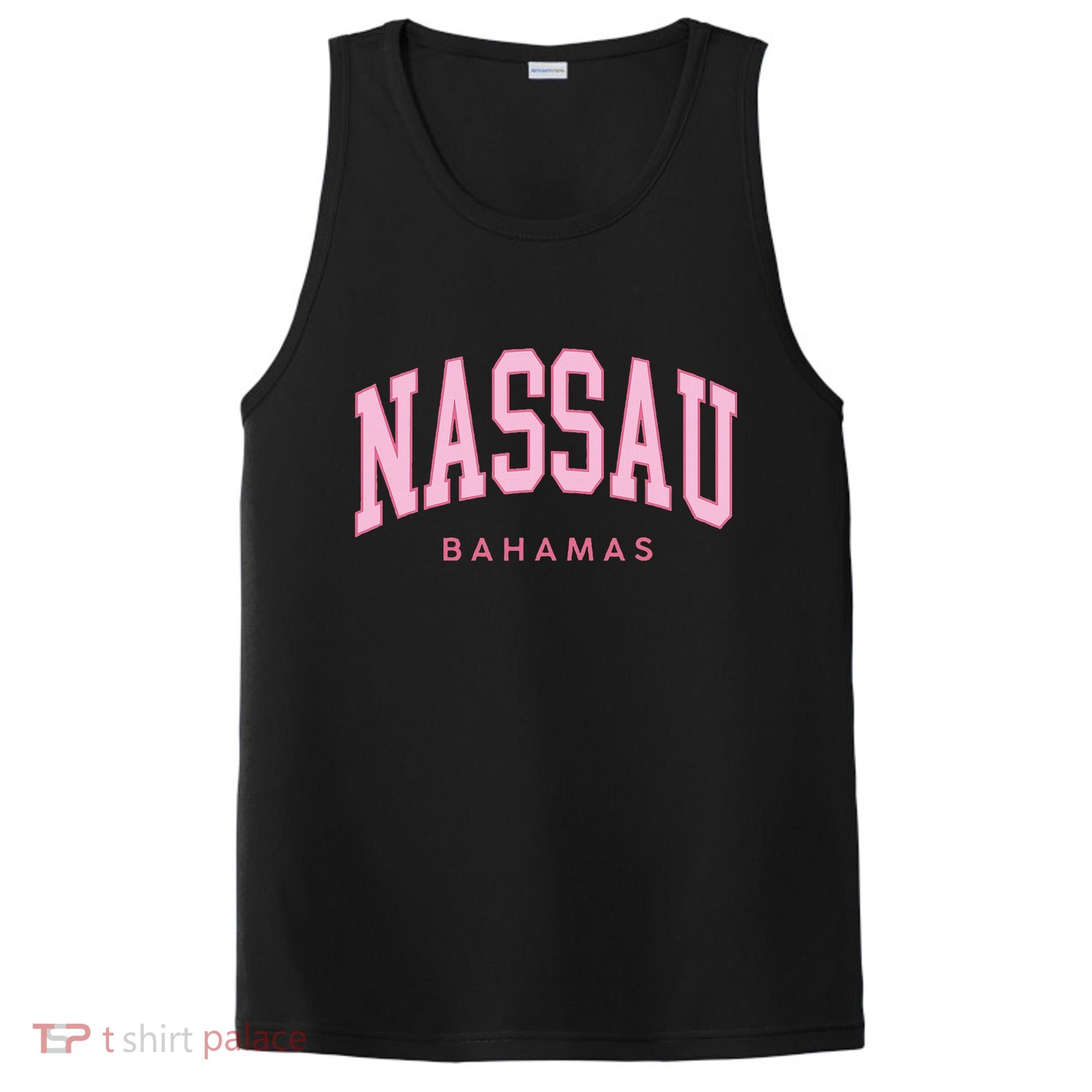 Nassau Bahamas Preppy Retro Throwback Souvenir PosiCharge Competitor Tank