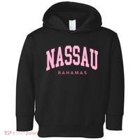 Nassau Bahamas Preppy Retro Throwback Souvenir Toddler Hoodie thumb 0