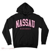 Nassau Bahamas Preppy Retro Throwback Souvenir Tall Hoodie thumb 0