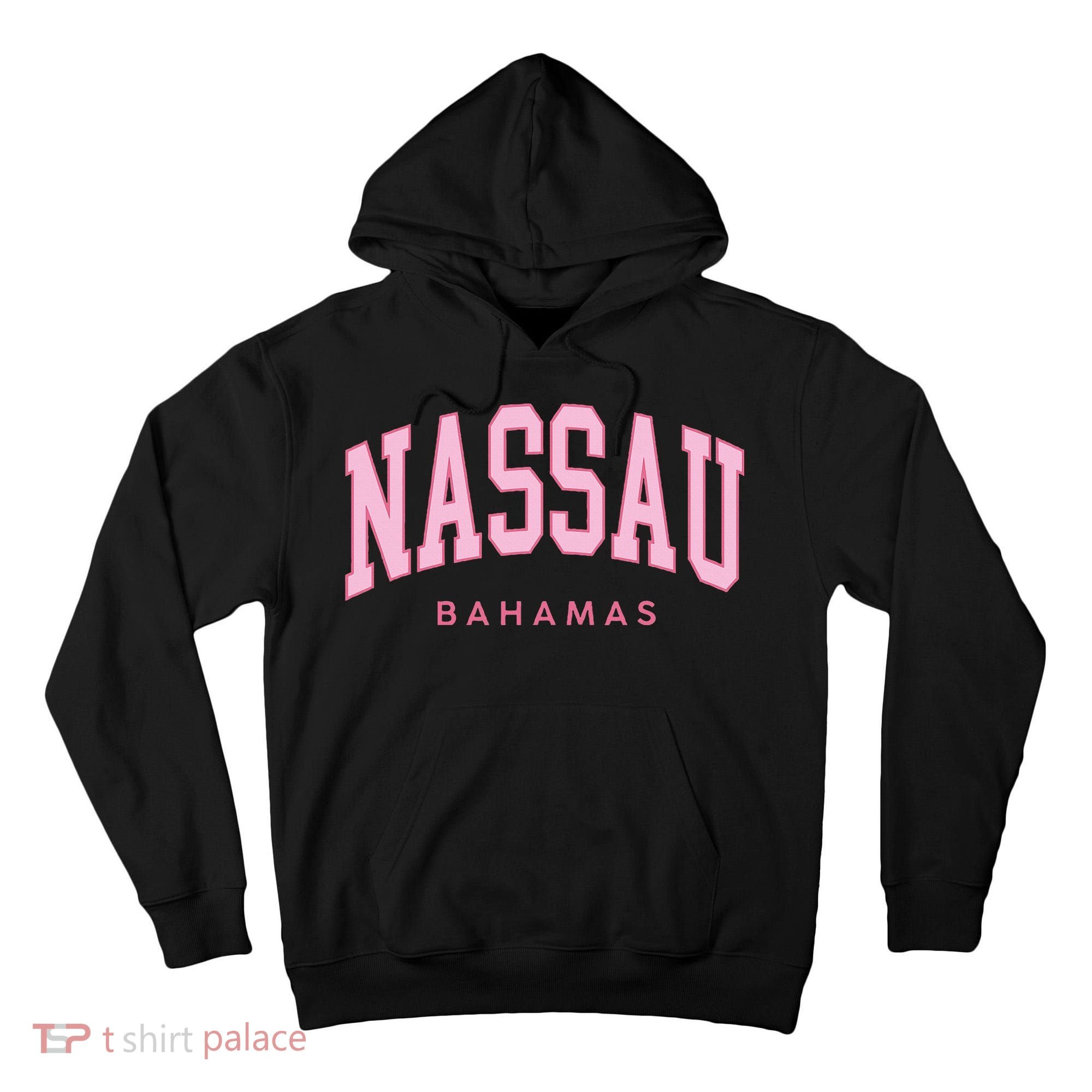 Nassau Bahamas Preppy Retro Throwback Souvenir Tall Hoodie