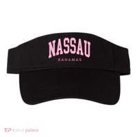 Nassau Bahamas Preppy Retro Throwback Souvenir Visor thumb 0