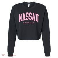 Nassau Bahamas Preppy Retro Throwback Souvenir Cropped Pullover Crew thumb 0