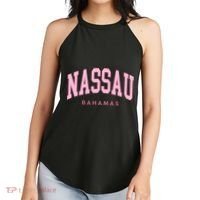 Nassau Bahamas Preppy Retro Throwback Souvenir Women's Perfect Tri Rocker Tank thumb 2