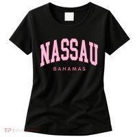 Nassau Bahamas Preppy Retro Throwback Souvenir Women's T-Shirt thumb 0
