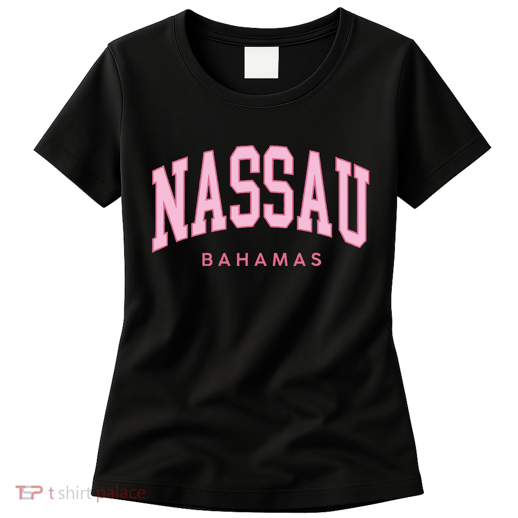 Nassau Bahamas Preppy Retro Throwback Souvenir Women's T-Shirt