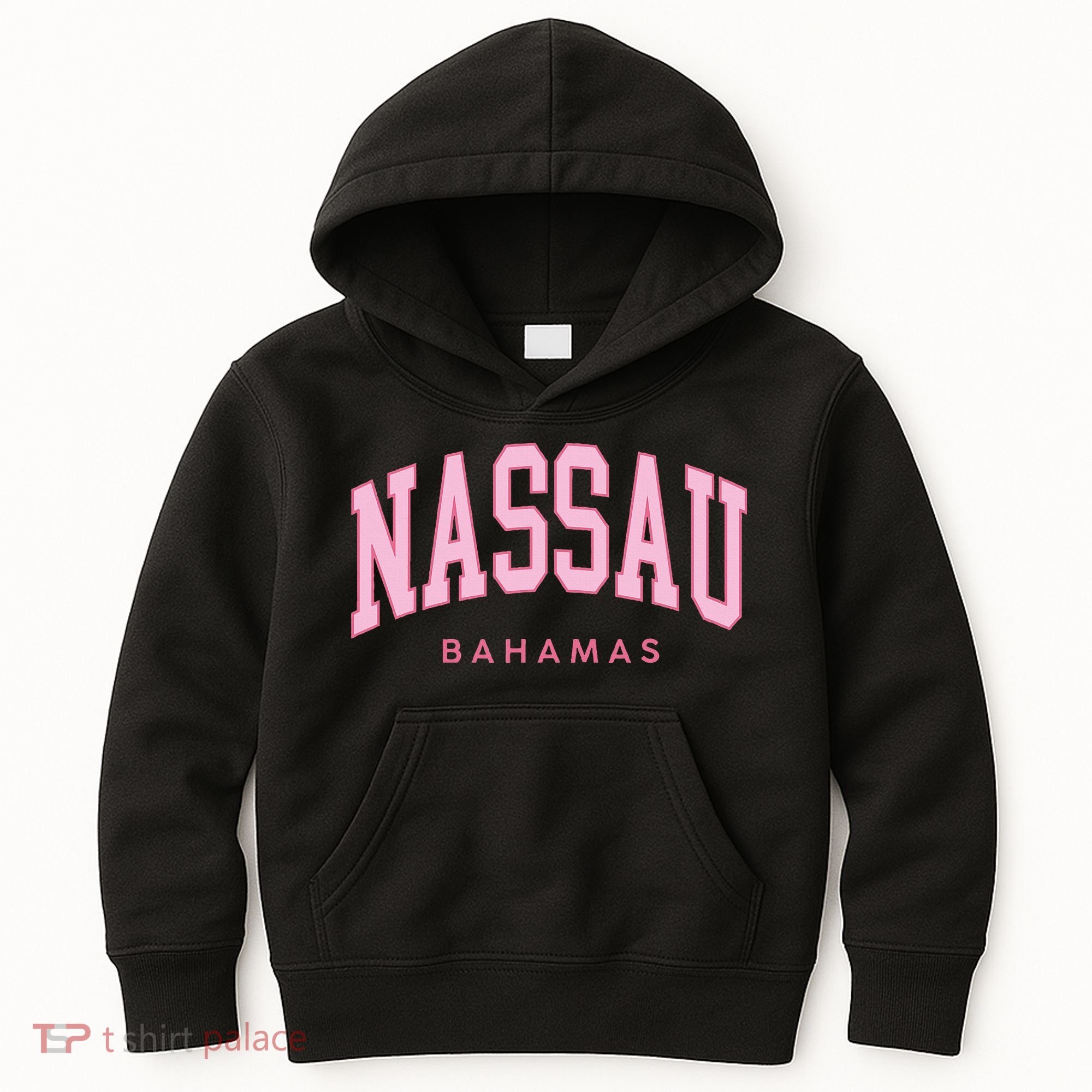 Nassau Bahamas Preppy Retro Throwback Souvenir Kids Hoodie