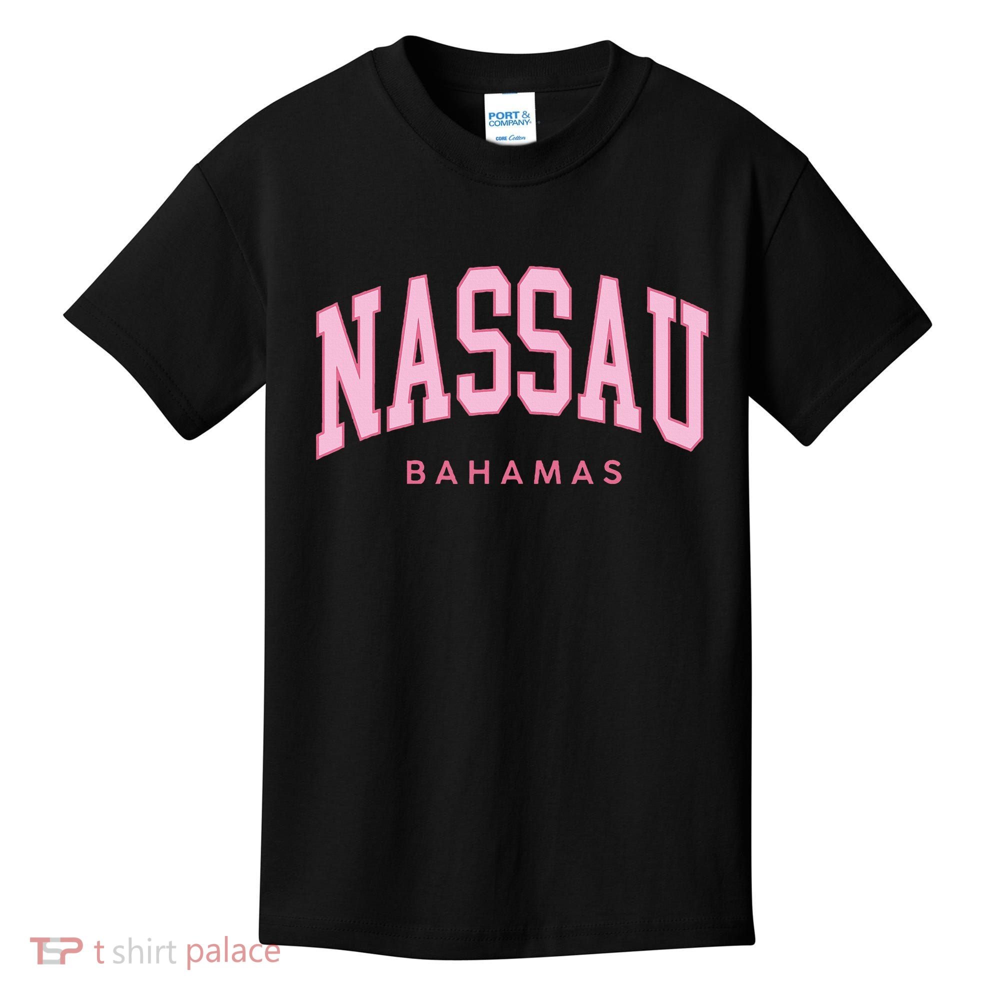 Nassau Bahamas Preppy Retro Throwback Souvenir Kids T-Shirt