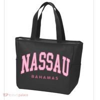Nassau Bahamas Preppy Retro Throwback Souvenir Tote Bag thumb 3