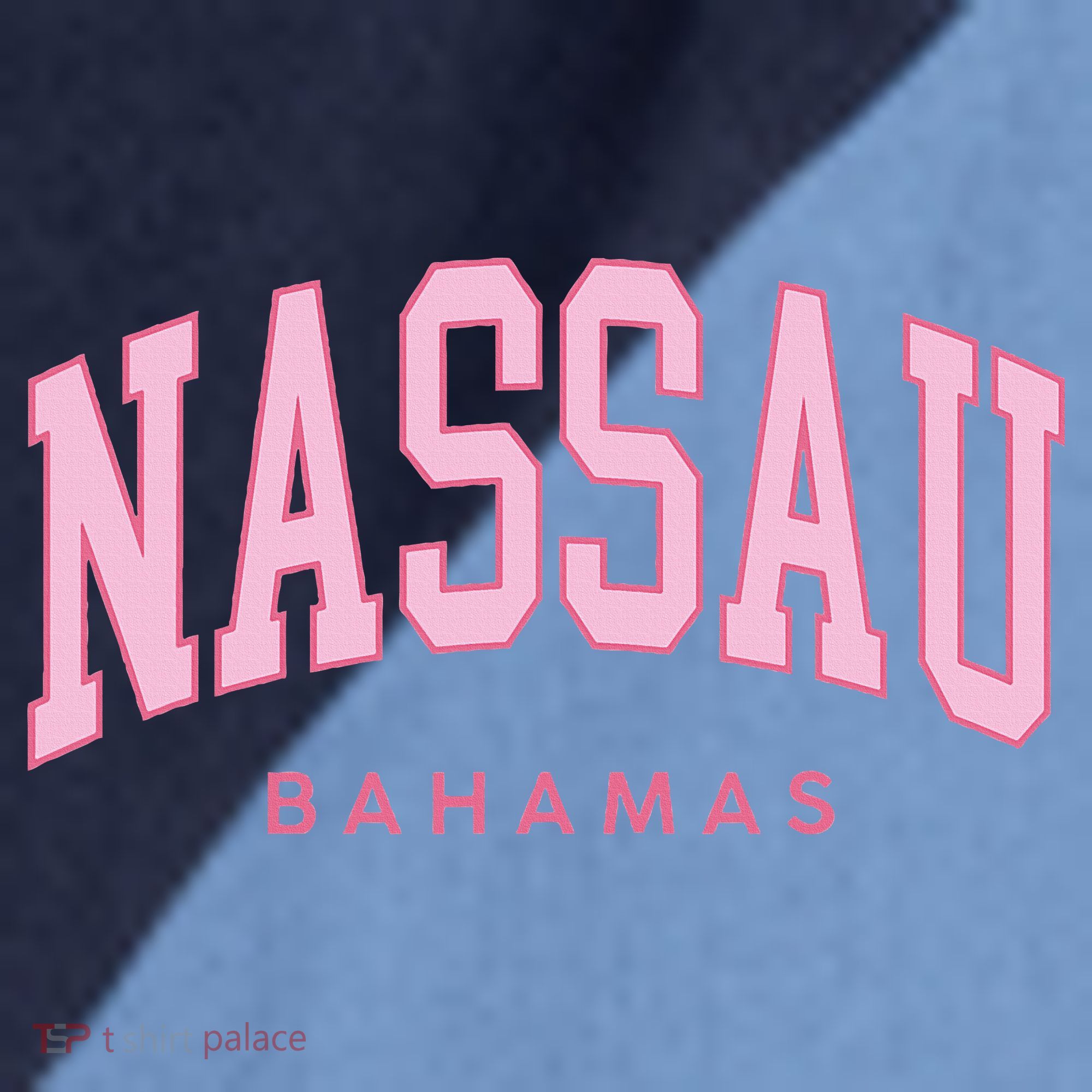 Nassau Bahamas Preppy Retro Throwback Souvenir Raglan Baseball Sleeve Shirt