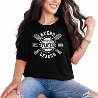 Negro Baseball Player 1920 League Comfort Colors T-Shirt thumb 0