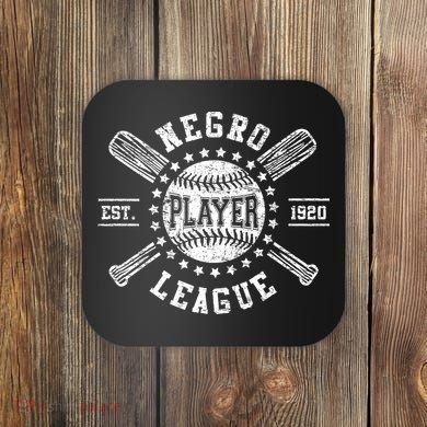 Negro Baseball Player 1920 League Coaster