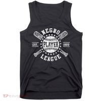Negro Baseball Player 1920 League Tank Top thumb 0