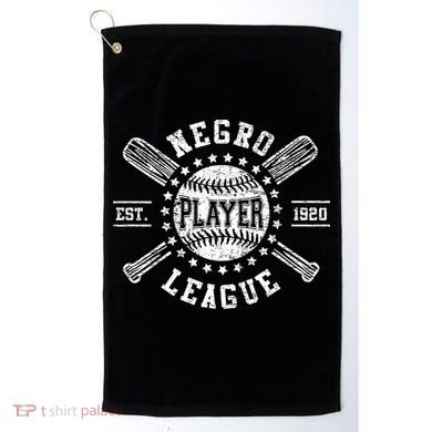 Negro Baseball Player 1920 League Golf Towel