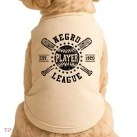 Negro Baseball Player 1920 League Doggie Tank thumb 0